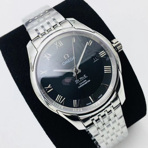 DEVILLE HOUR VISION CO-AXIAL STAINLESS STEEL BLACK DIAL