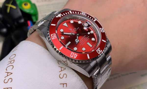 SUBMARINER DATE 40 QUADRANTE ROSSO