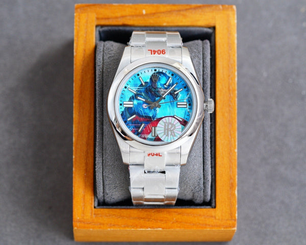 OYSTER 41 STAINLESS STEEL CUSTOM AVENGERS