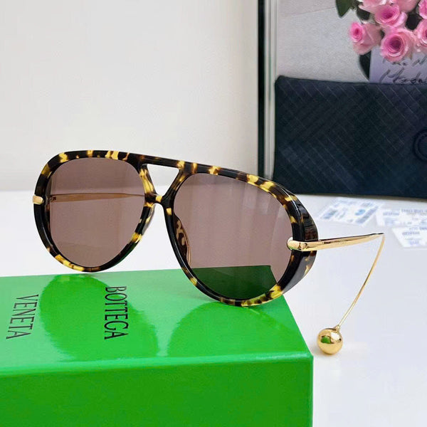 BV AVIATOR FRAME SUNGLASSES BV1273S IN METAL