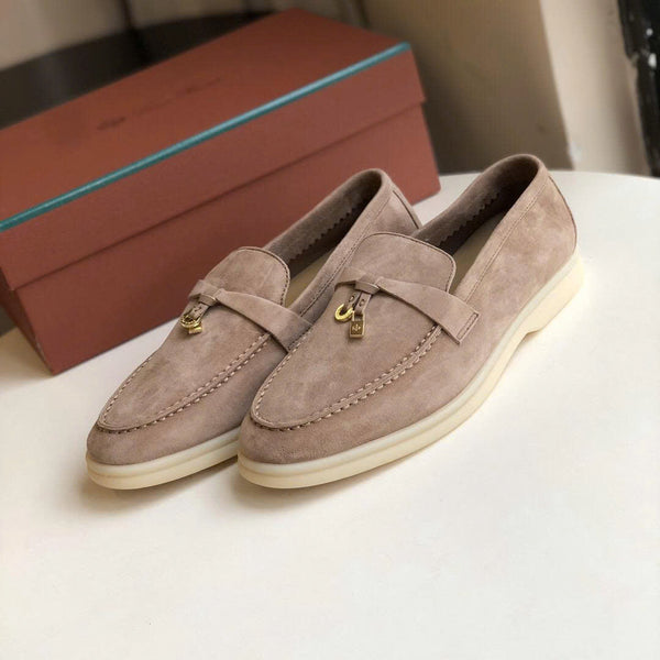 LP Summer Walk Loafer in Light Brown Suede