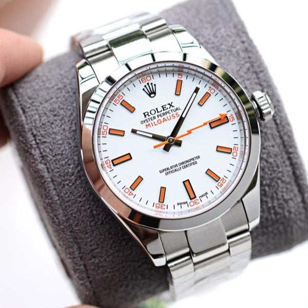 MILGAUSS STAINLESS STEEL WHITE DIAL