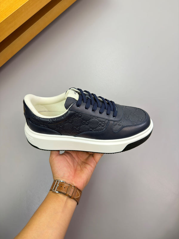 GG SNEAKER BLUE NAPPA LEATHER 194570