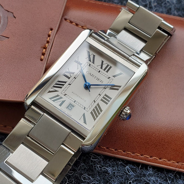 TANK SOLO XI 5200028 ACCIAIO INOX QUADRANTE BIANCO 