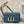 SMALL CARO BAG DEEP OCEAN BLUE SUPPLE CANNAGE CALFSKIN