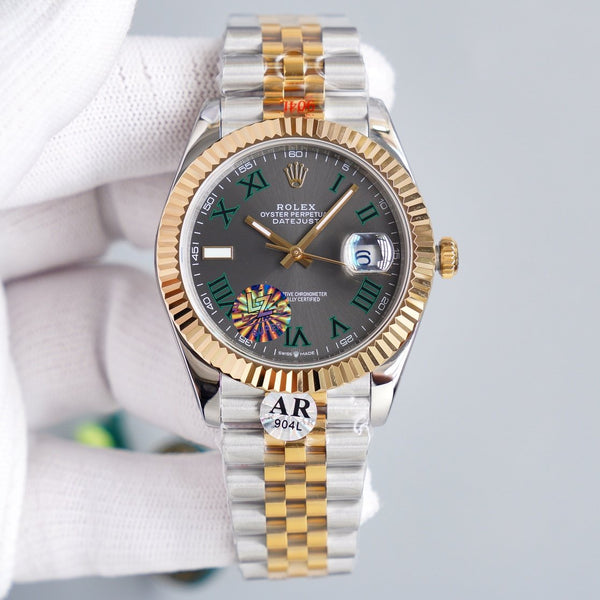 DATEJUST 41MM WIMBLEDON DIAL JUBILEE BRACELET