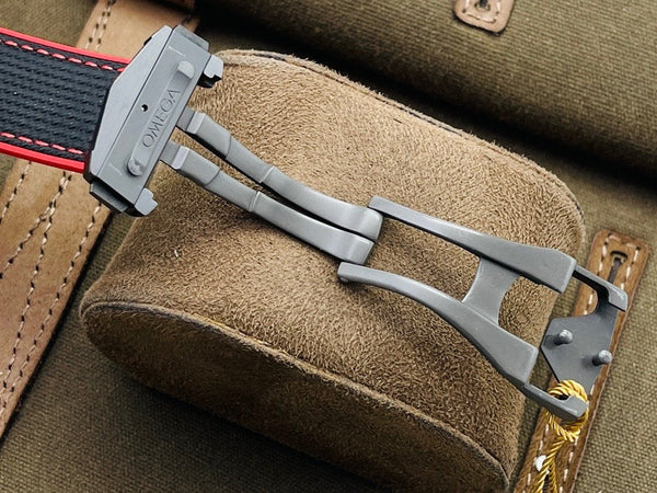 SEAMASTER PLANET OCEAN GMT 600 BLACK CASE RED BEZEL