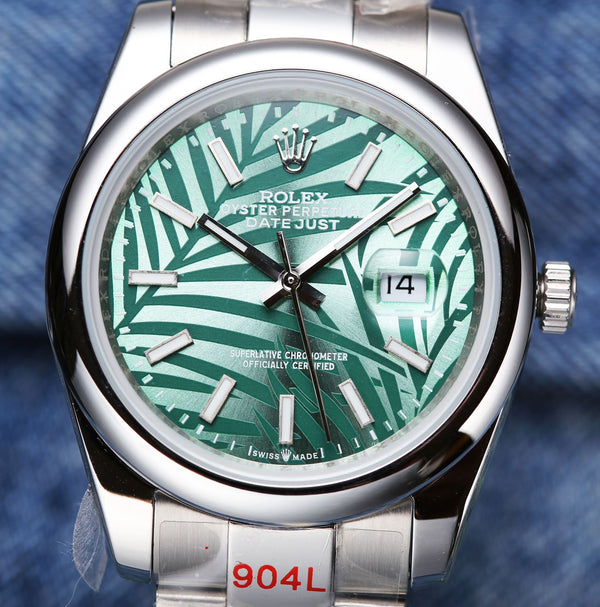 DATEJUST 41 STAINLESS STEEL CUSTOM GREEN DIAL