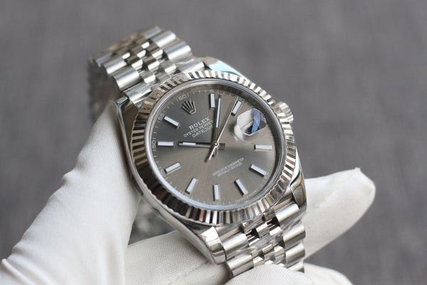 DATEJUST II 41 STAINLESS STEEL GREY DIAL