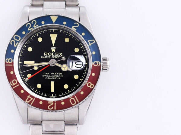 GMT-MASTER VINTAGE PEPSI 40MM BLACK DATE