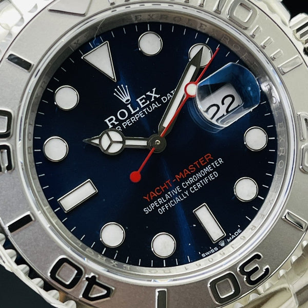 YACHT-MASTER 40 STAINLESS STEEL BLUE DIAL
