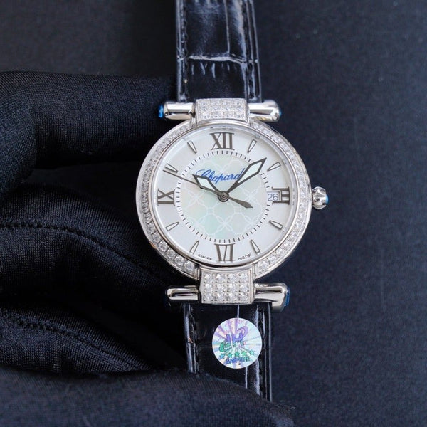 IMPERIALE 36MM AUTOMATIC STEEL CASE DIAMOND BEZEL