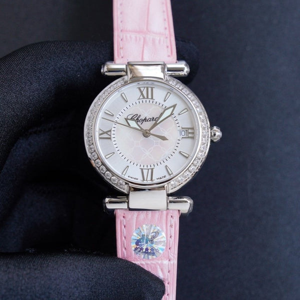 IMPERIALE 36MM AUTOMATIC STEEL CASE DIAMOND BEZEL