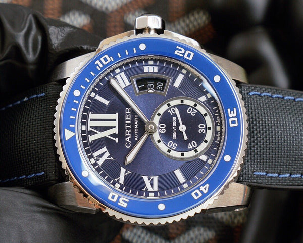 CALIBRE DIVER 42 BLUE STAINLESS STEEL