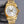 DATEJUST 41MM GOLD SMOOTH BEZEL DIAMOND NUMERALS