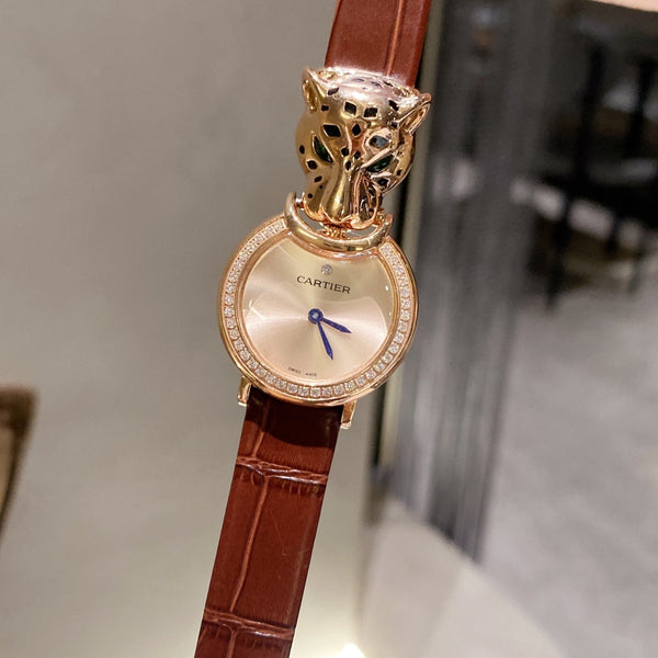 LA PANTHERE 23.6MM QUARTZ SMALL MODEL ROSE GOLD