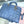 LARGE LADY BAG 32CM BLUE CANNAGE LAMBSKIN
