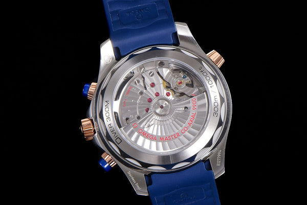SEAMASTER DIVER 300M CHRONOGRAPH BLUE ROSE GOLD