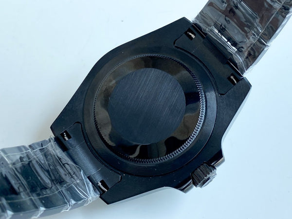 GMT-MASTER II CUSTOM CASSA NERA LUNETTA VERDE NERA 