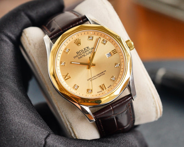 DATEJUST 41MM TWO-TONE DIAMOND NUMERALS