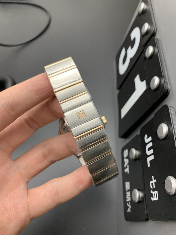 CONSTELLATION 41MM TWO-TONE GOLD STEEL GREY DIAL