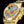 DAYTONA CUSTOM GOLD BLUE MOP DIAL