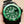 SUBMARINER 40MM CUSTOM ALL BLACK GREEN BEZEL