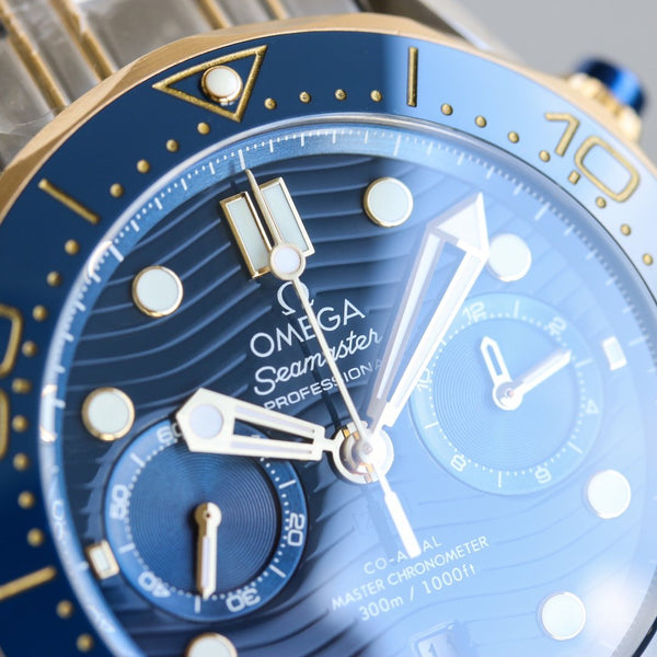 SEAMASTER DIVER 300M CHRONOGRAPH BLUE CERAMIC