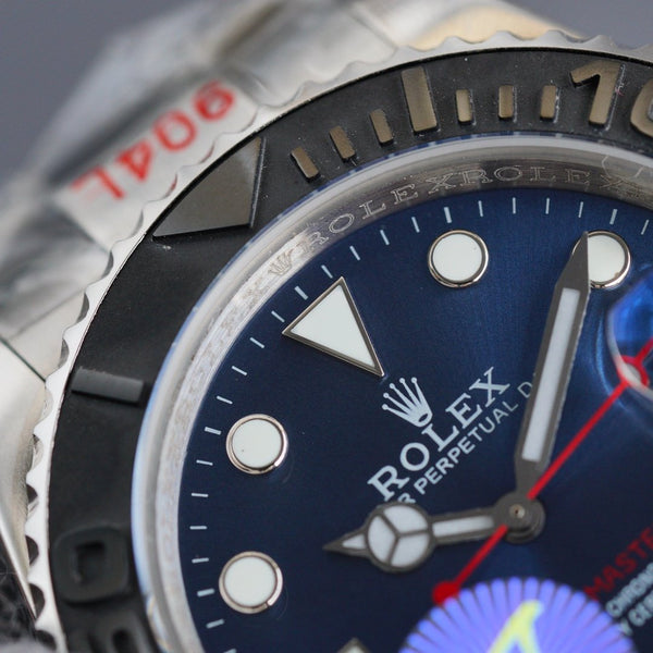 YACHT MASTER 40MM LUNETTA IN CERAMICA QUADRANTE BLU 