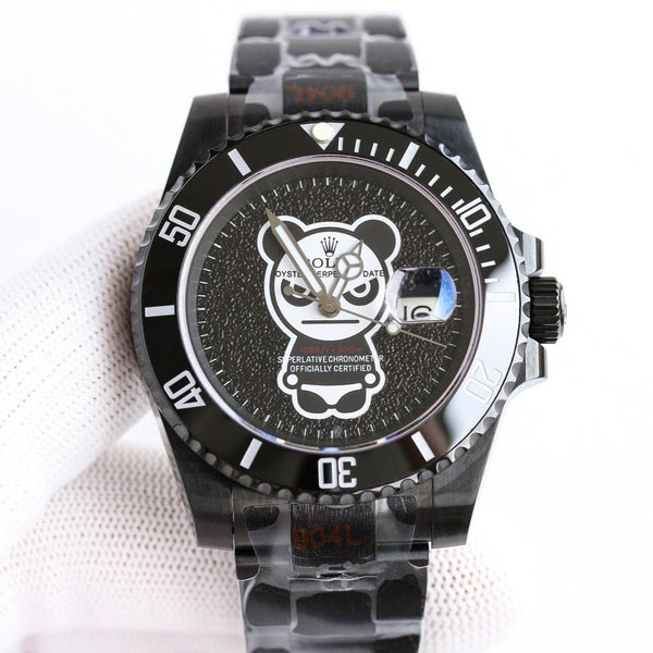 SUBMARINER DATE 40MM CUSTOM BLACK BEZEL