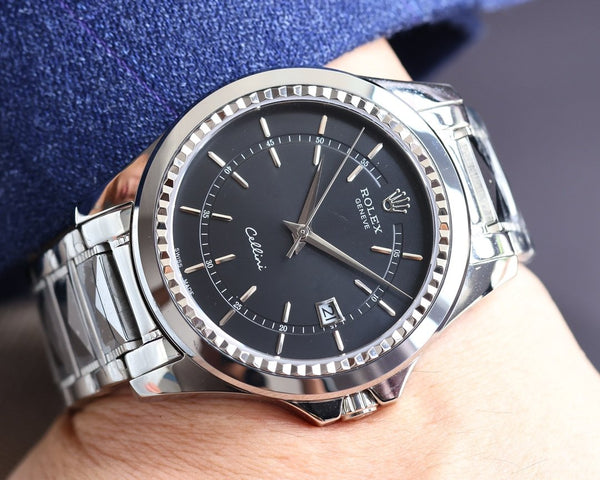 CELLINI DATE 42MM BLACK DIAL