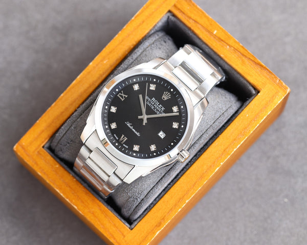 DATEJUST 41MM LUNETTA LISCIA NUMERI DI DIAMANTI 