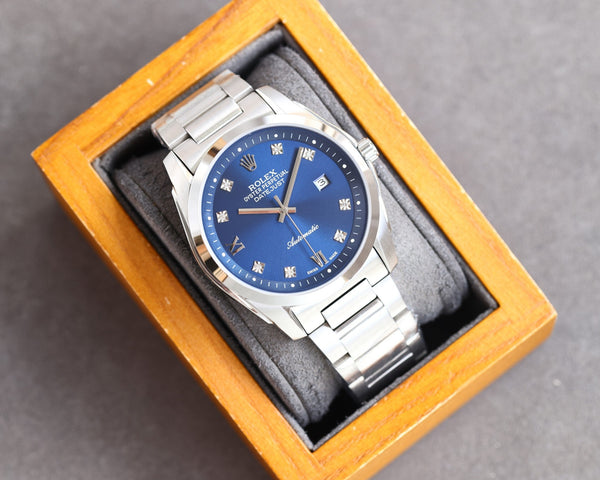 DATEJUST 41MM LUNETTA LISCIA NUMERI DI DIAMANTI 