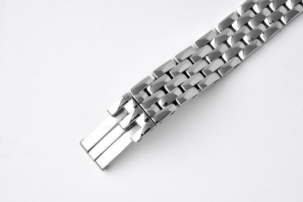 PANTHERE DE CARTIE 22MM QUARTZ STEEL WHITE DIAL