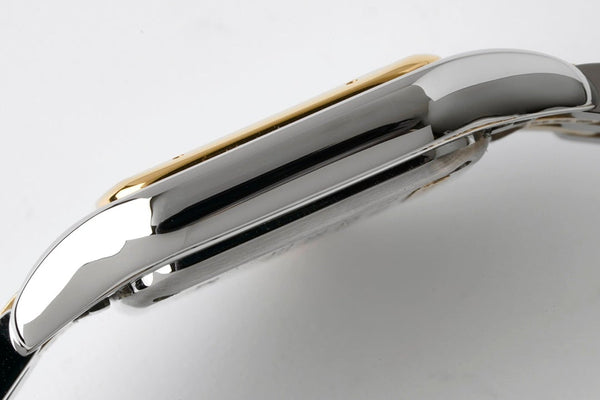 PANTHERE DE CARTIE 22MM QUARZO ORO ACCIAIO QUADRANTE BIANCO 