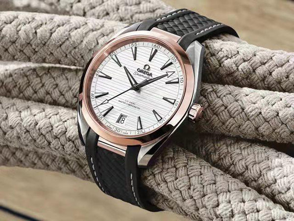 SEAMASTER AQUA TERRA 150 ROSE GOLD CASE BLACK DIAL