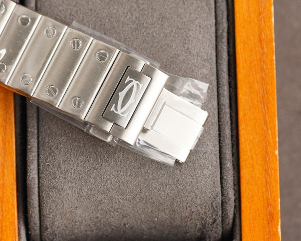 SANTOS DE CARTIE STAINLES STEEL SKELETON DIAL