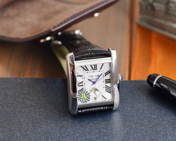 TANK MC ANNUAL CALENDAR 43 STEEL CASE LEATHER