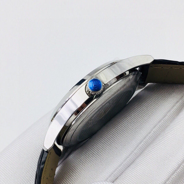 OYSTER PERPETUAL 41 MOONPHASE STEEL CASE BLACK DIAL