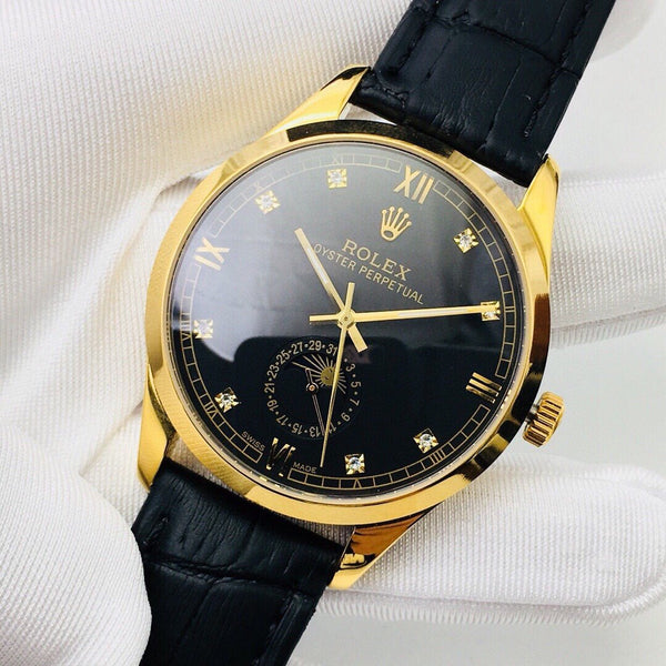 OYSTER PERPETUAL 41 MOONPHASE GOLD CASE