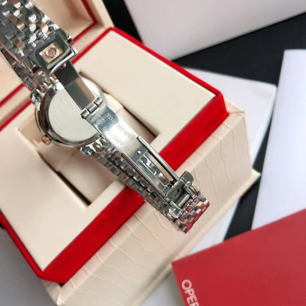 DE VILLE PRESTIGE 39.5 GOLD STEEL MOP DIAL