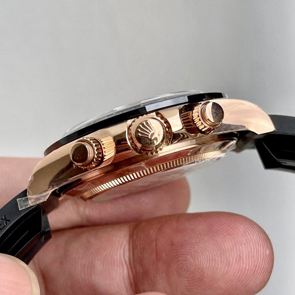 DAYTONA ROSE GOLD CASE CERAMIC BLACK DIAL