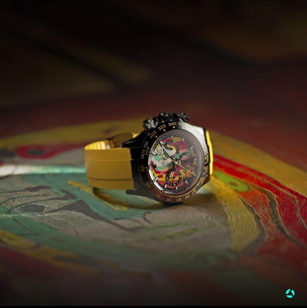 DAYTONA CUSTOM 40MM AET PICASSO YELLOW