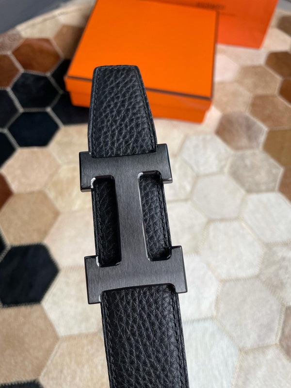H CONTANCE BELT 38MM ALL BLACK