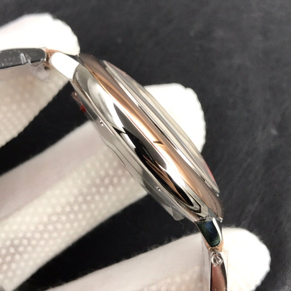 BLUE DATE BALLOON 42 BICOLORE ORO ROSA ARGENTO QUADRANTE BIANCO 