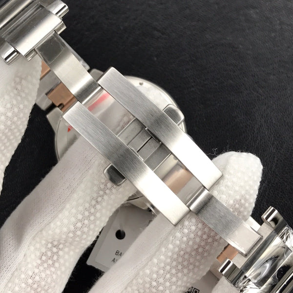 BLUE DATE BALLOON 42 BICOLORE ORO ROSA ARGENTO QUADRANTE BIANCO 