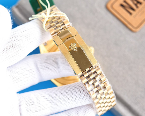 DAY-DATE 41 QUADRANTE NERO PERSONALIZZATO SENZA NUMERI 