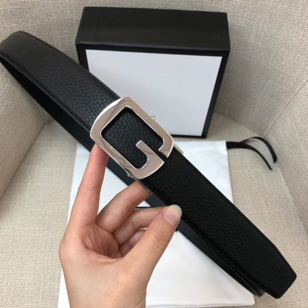 GC CINTURA 35MM FIBBIA IN ACCIAIO PELLE RUGOSITA