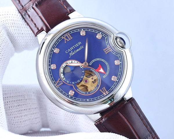 PALLONCINO BLU 36MM CUORE APERTO NUMERI DI DIAMANTI ROSA 