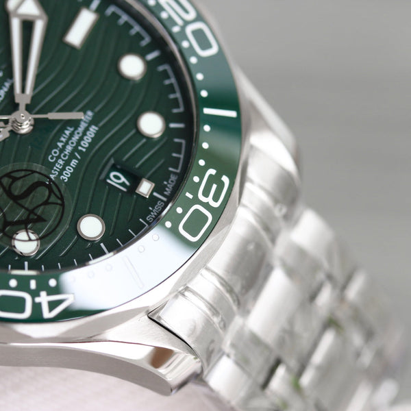 SEAMASTER DIVER 300 QUADRANTE VERDE PERSONALIZZATO